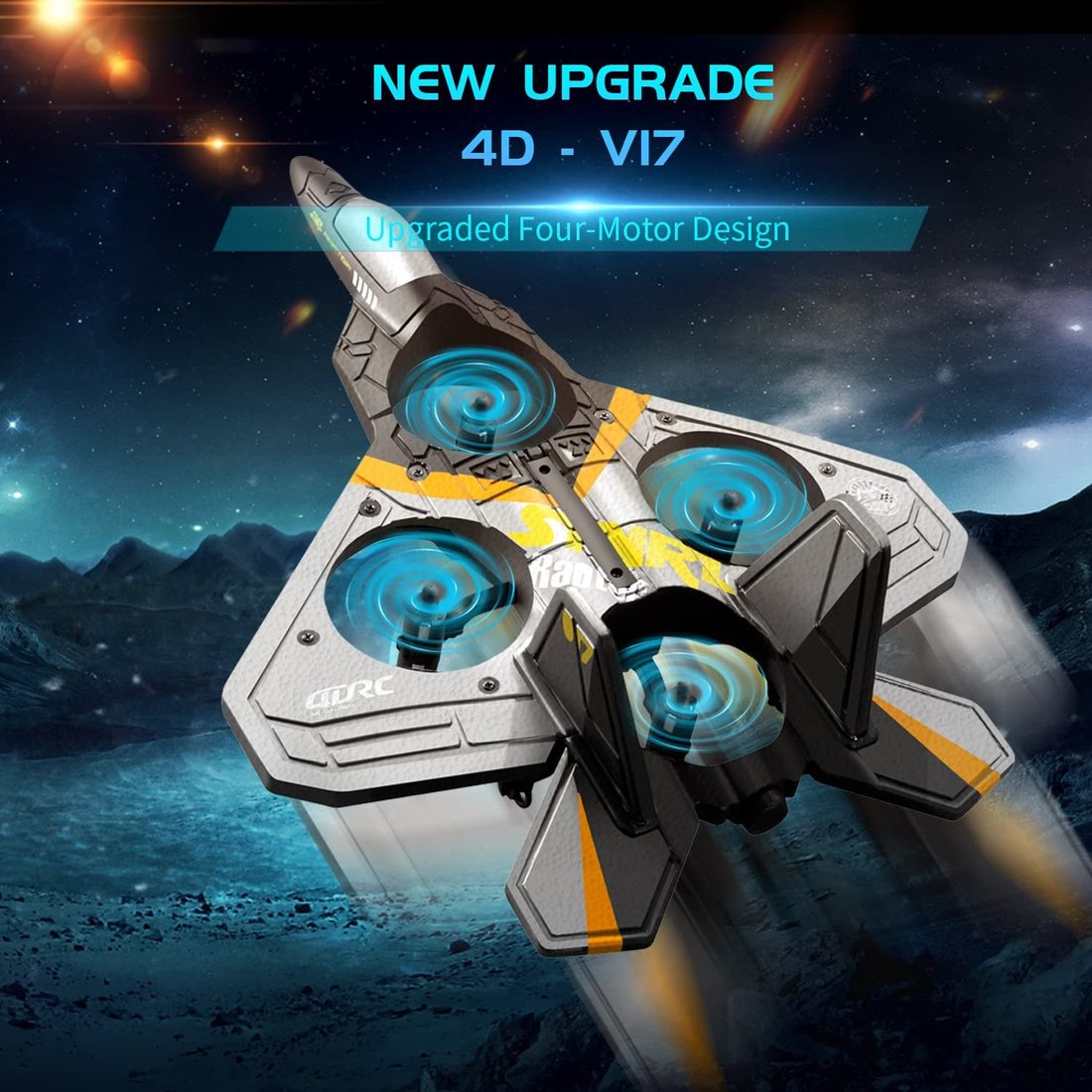 ✈V17 Jet Fighter Stunt RC Airplane