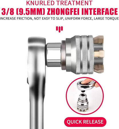 Multi-function Universal Socket Wrench Tool