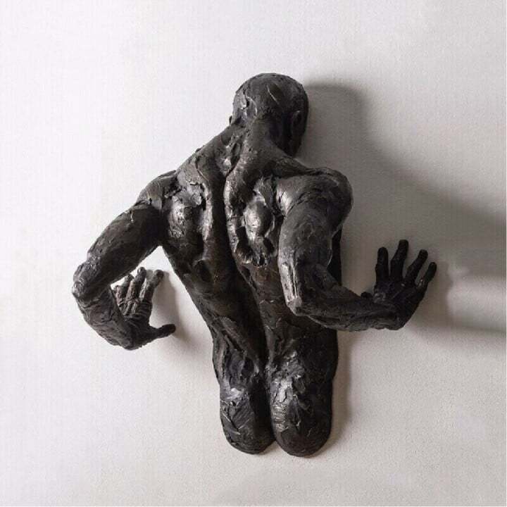 🔥Art Wall Decor Human Body Sculpture