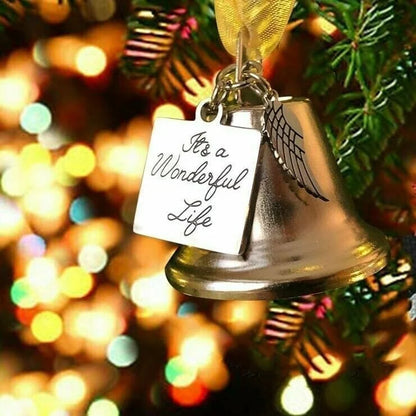 🔥LAST DAY 49% OFF - Memorial Ornaments Angel Wings Bell