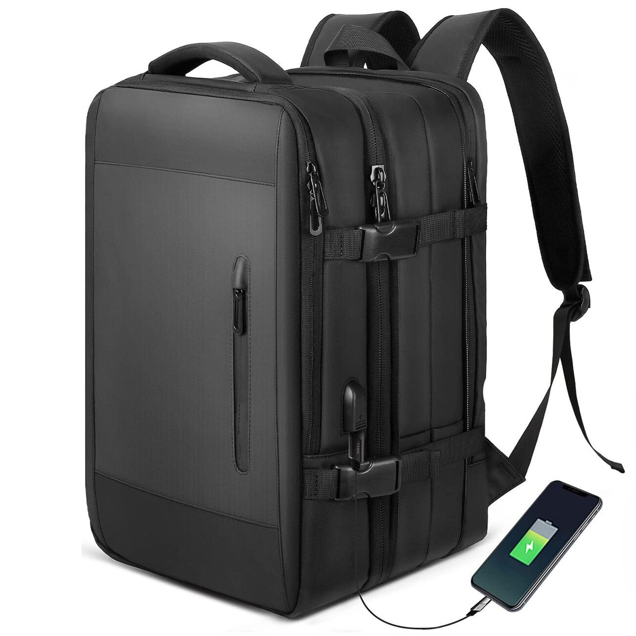 🔥Hot Sale🔥Expandable Travel Backpacks, for 15.6″ Laptop