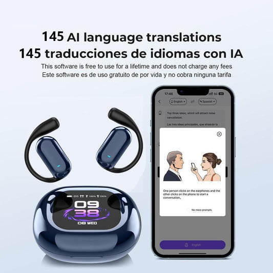 X30 AI Translation Wireless Earbuds