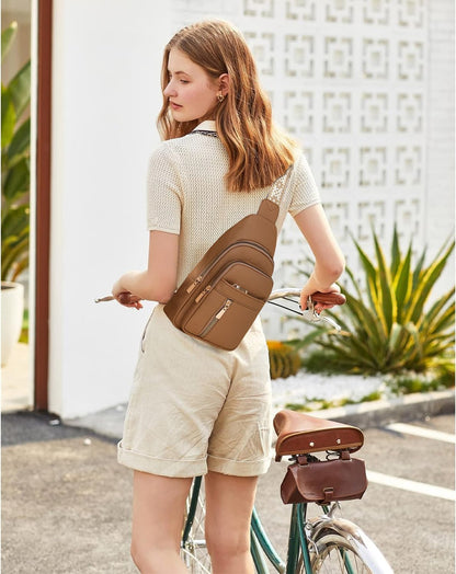 🔥Last Day Sale 49% OFF🏆️Anti-Theft Embroidery Solid Color Crossbody Bag for Daily Travel