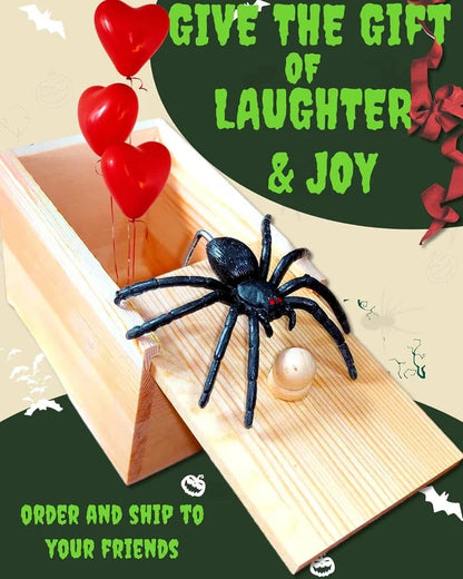 🔥Last Day Sale-🤣Super Funny Crazy Prank Gift Box Spider🕷️
