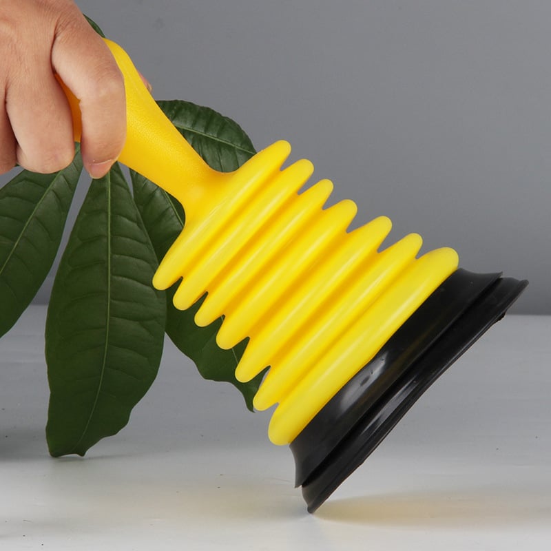 Toilet squeeze drain cleaner Leather suction Toilet suction