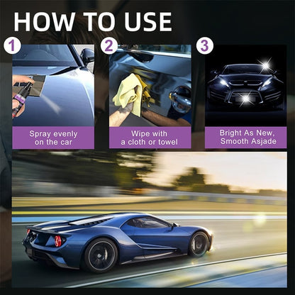 🎁49%OFF- 🚗3 in 1 High Protection Quick Car Coating Spray