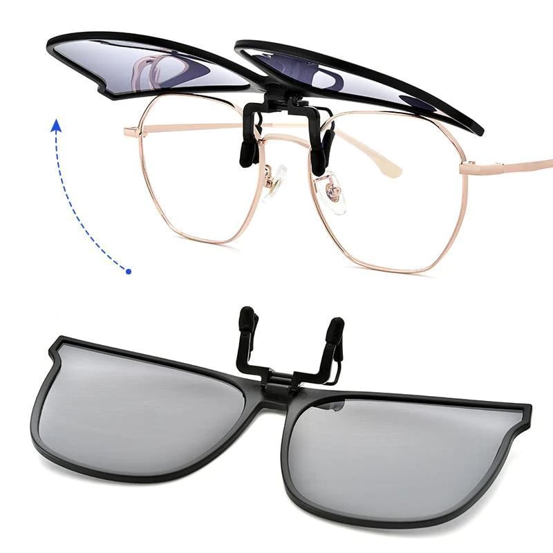 New Polarized Clip-on Flip Up Sunglasses（Limited Time Offer）