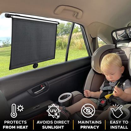 💗Retractable Window Roller Sunshade For Car/Room