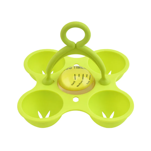 🔥Buy More Save More🔥Silicone Egg Poacher Cups with Thermochromic Timer