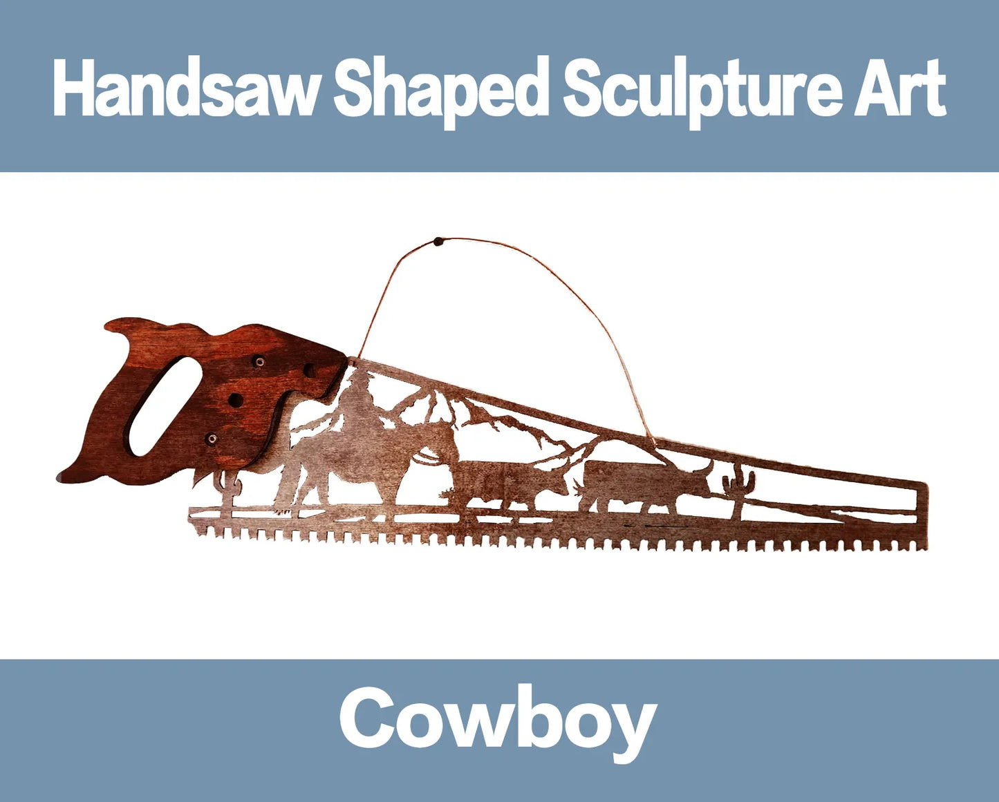 ✨Father‘s Day Hot Sale 50% OFF-- Handsaw Shaped Sculpture Art