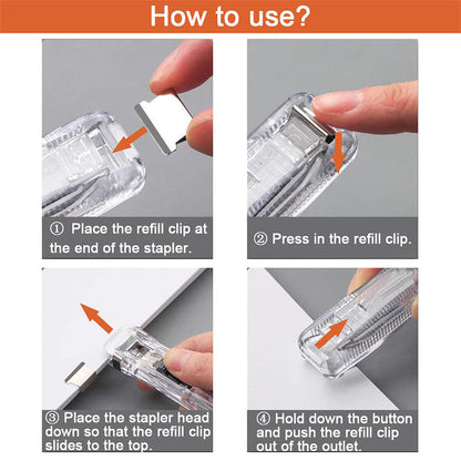 Reusable Portable Handheld Paper Clam Clip