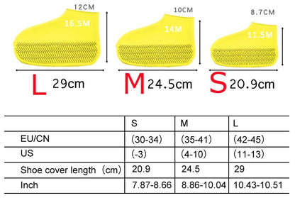 Waterproof Shoe Cover Silicone