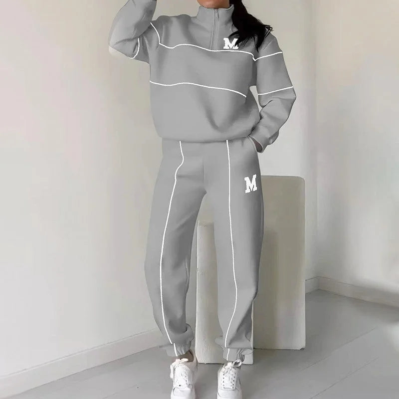 🔥Casual Line Sweatshirt 2-Piece Set