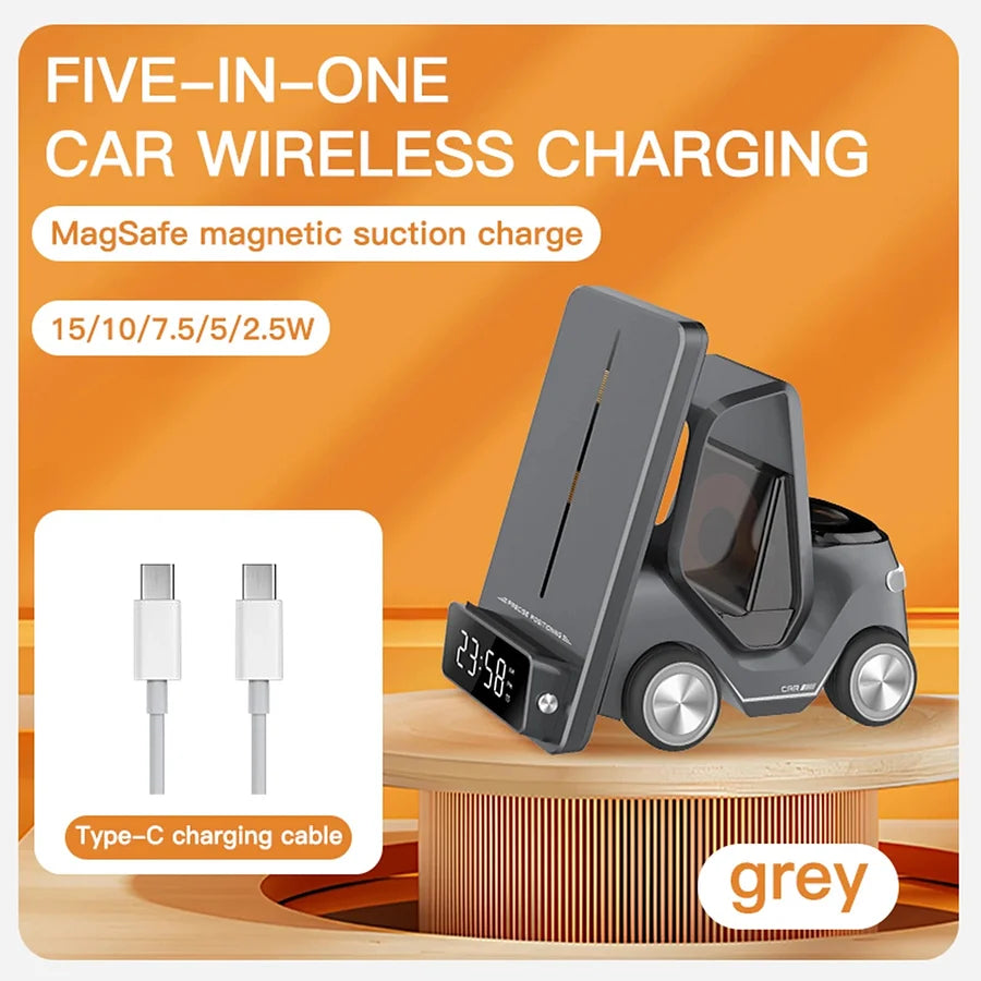 🔋Car Desktop Wireless Charger