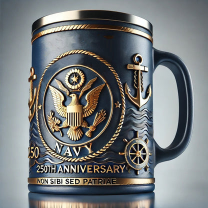 250th Anniversary Military Commemorative 3D Mug