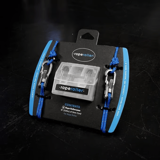 Rollercam Rope Roller 6-Pack w Accessory Cord & Carry Case