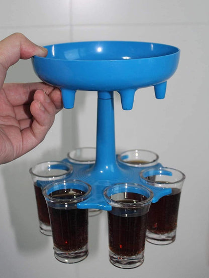 Shot Glass Dispenser with Cups