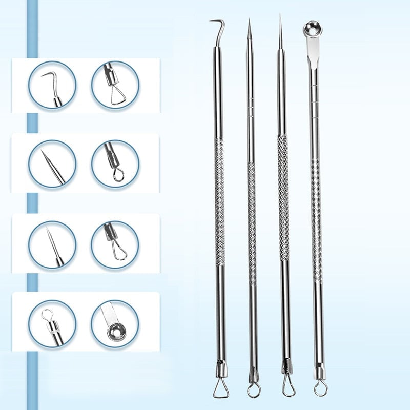 🔥HOT SALE 49% OFF-Stainless Steel Blackhead Remover Tool Kit