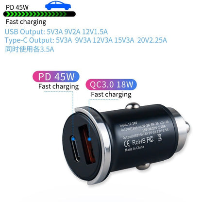 Multi Compatible 100W Fast Charging Car Charger