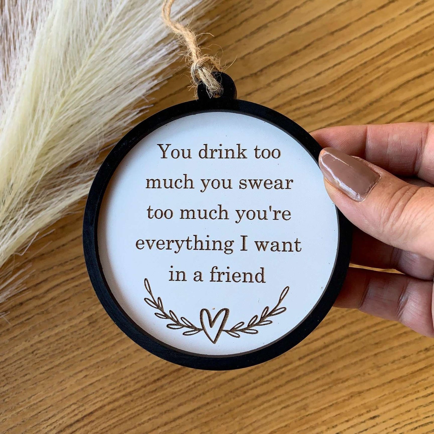 🎄Funny Wooden Tree Ornament🎁