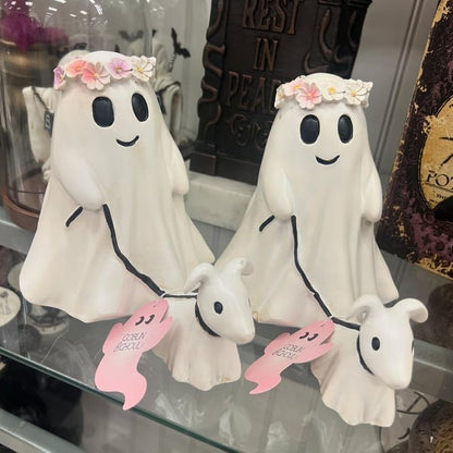 ✨2024 Ghost Walking Dog Statue 👻🔥（Buy more save more）