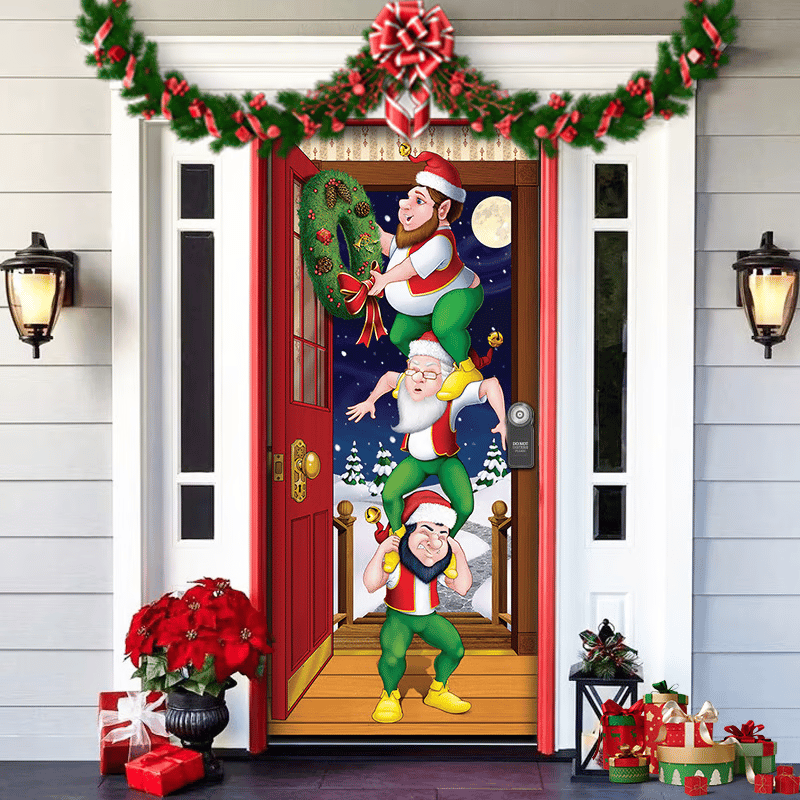 🔥Hot Sale 49%OFF-🎈2024 Christmas Front Door Decoration