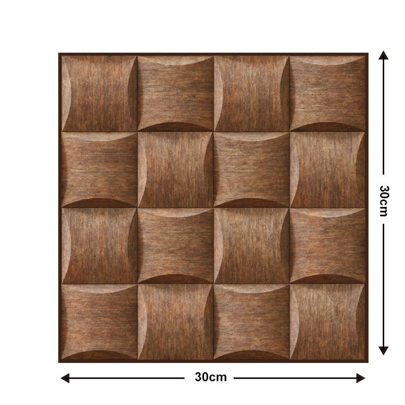 10Pcs 3D Peel and Stick Wall Tiles(12x12 inches)
