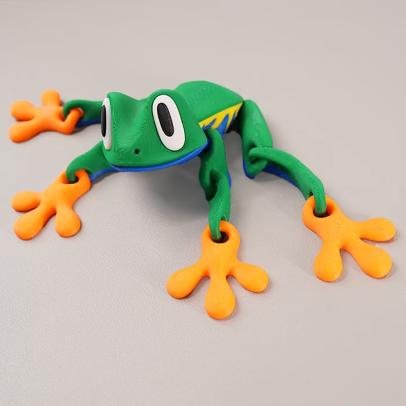 🐸 3D Printed Magnetic Frog Refrigerator Magnet