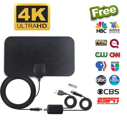 🎁HDTV cable antenna 4K (5G chip, 🌎 can be used worldwide)