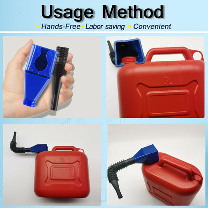 🔥BUY 2 GET 1 FREE🔥Universal Household Folding Buckle Funnel