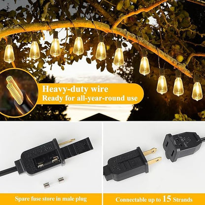 🔥Special Sale 🔥100FT LED Outdoor String Lights