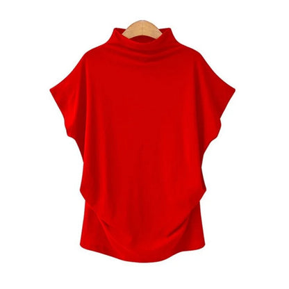 Women's Casual Loose Turtleneck Top