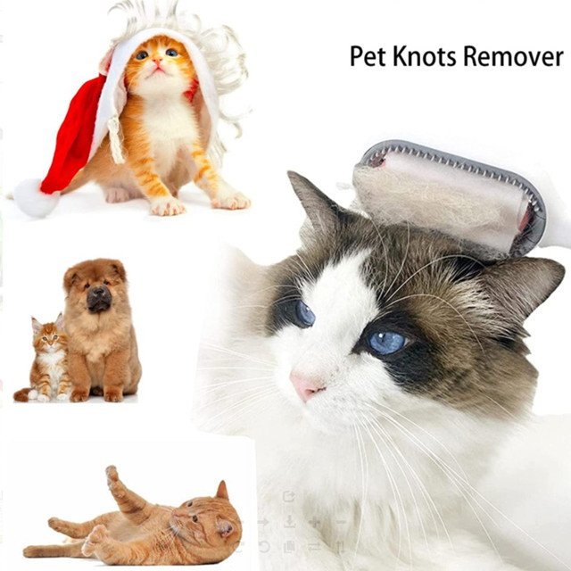 Pet Hair Removal Comb with Water Tank