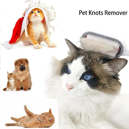 Pet Hair Removal Comb with Water Tank