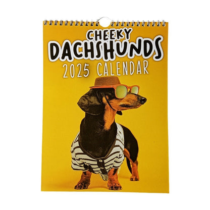 🦴🐶2025 Dachshund Wall Calendar