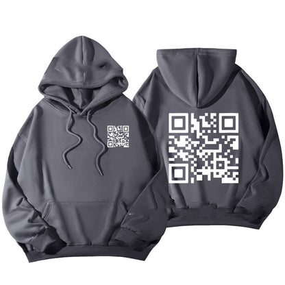 🎉Last Day 70% OFF🎉Funny FU QR Code Hoodie