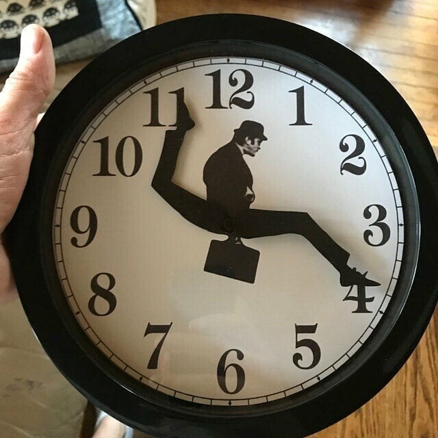 Ministry of Silly Walks Clock