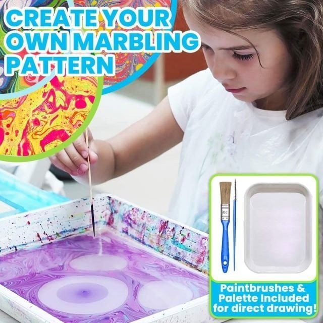 🔥Water Marbling Paint Art Kit