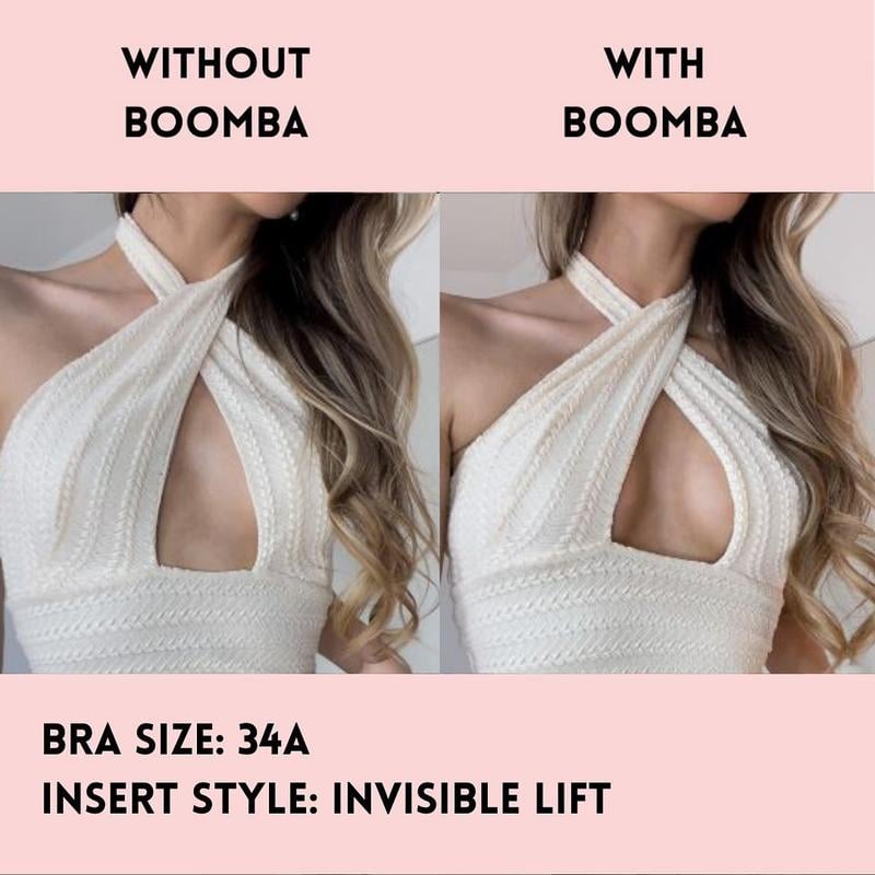 No-Show | Sticky Bra Inserts - Washable & Reusable, Instant Lift