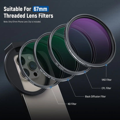 🔥🔥Filter Adapter Mount Phone