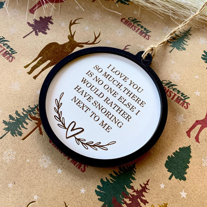 🎄Funny Wooden Tree Ornament🎁