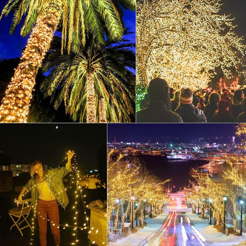 🎄Christmas Sales 49% OFF✨USB Rechargeable Solar Powered String LED Lights