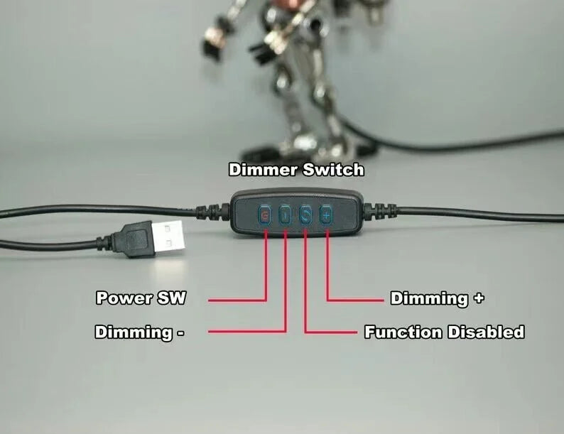 🎁Vintage Microphone Robot Desk Lamp - Get Free Guitar!!