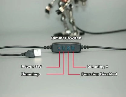 🎁Vintage Microphone Robot Desk Lamp - Get Free Guitar!!