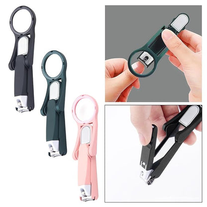 🔍Multifunctional Nail Clipper with Magnifying Glass