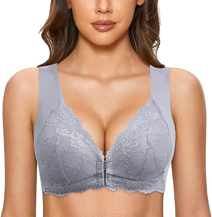 🎄2025 Full Coverage Front-Closure Support Bra Comfort & Sleep Bra✨