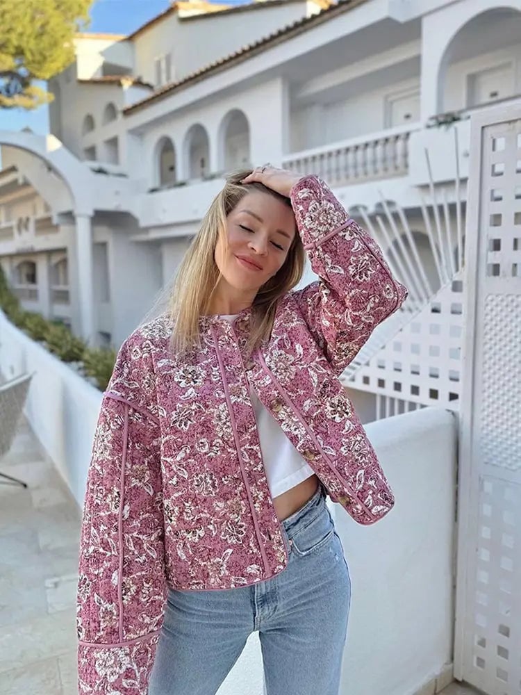 Trendy Printed Jacket