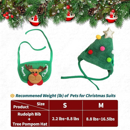 (🎅CHRISTMAS HOT SALE-49% OFF)Adorable Christmas Tree Pom-Pom Hat