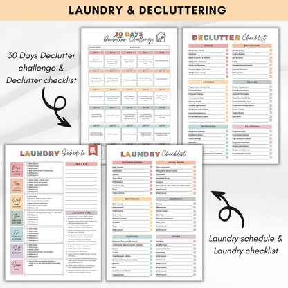 💕Cleaning & Organizing Toolkit
