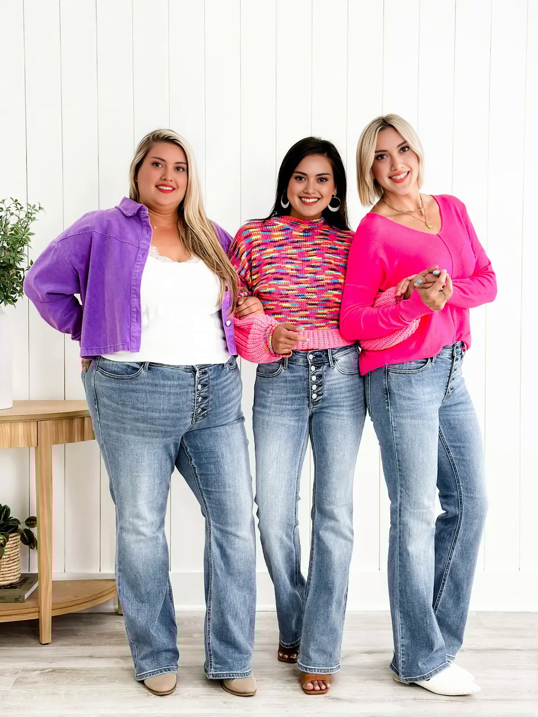 📢New Exclusive Flash Sale 49% OFF💕Mid Rise Button Fly Bootcut Jeans